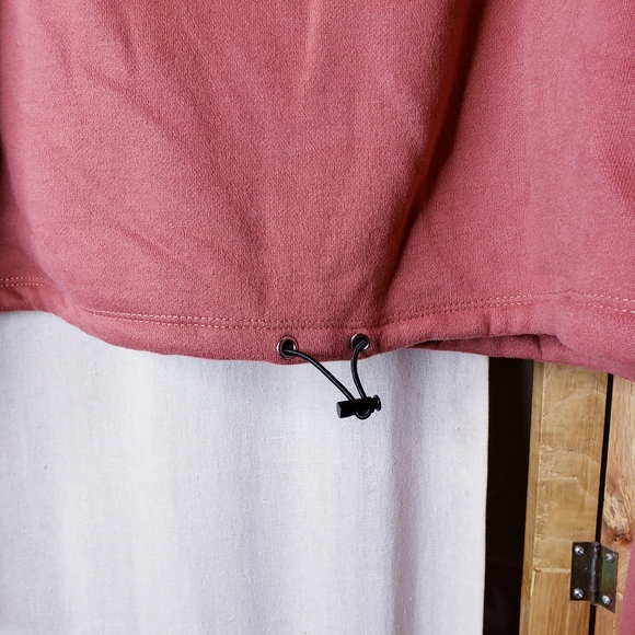 Rust 2pc Jogger Set w/ Crop Top - Picture 5 of 8